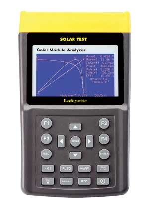 analizzatore pannelli solari