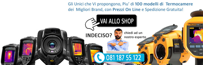 lo store dedicato alle termocamere ad infrarosso
